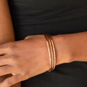 Paparazzi A Mean Gleam Copper Cuff Bracelet